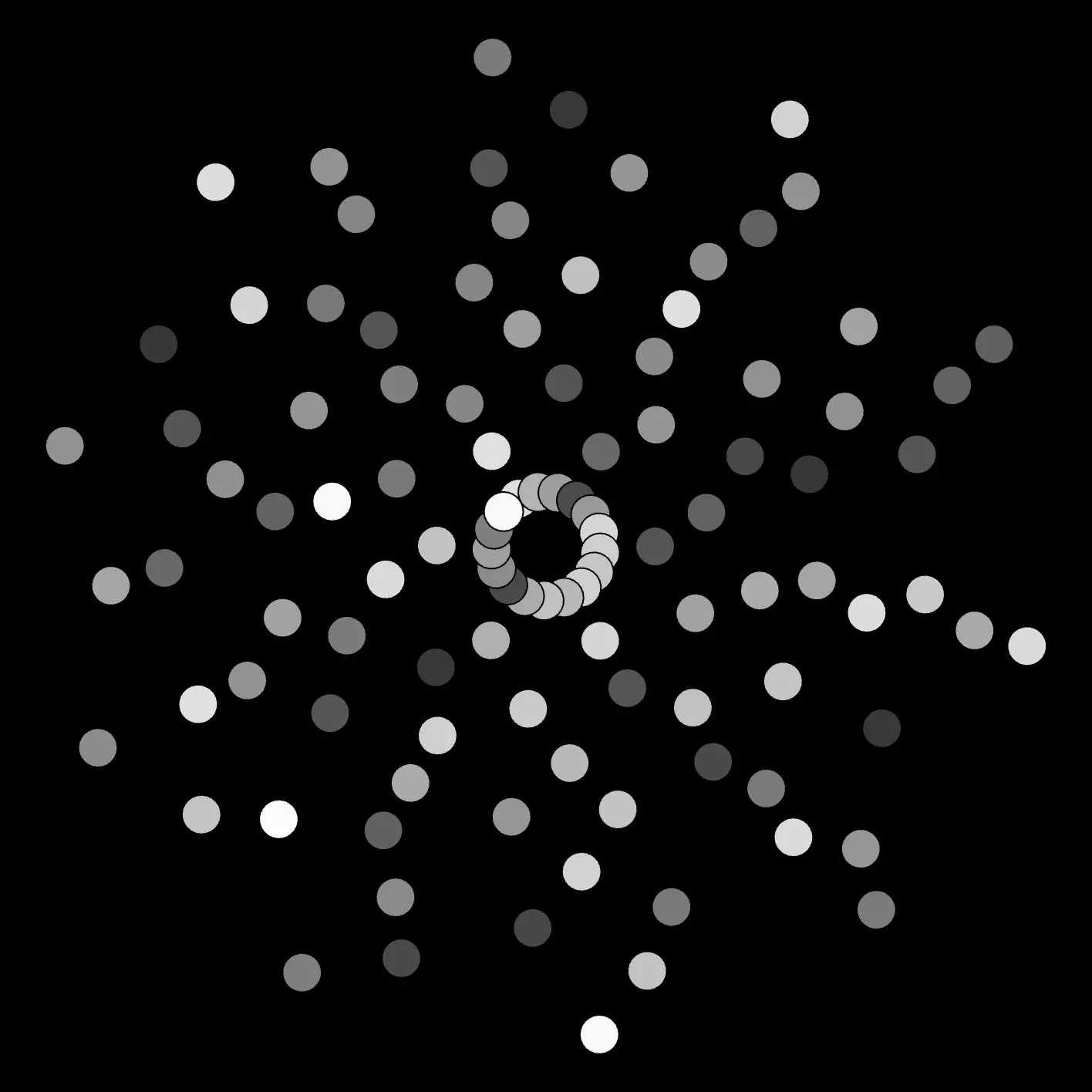 orbits generative art (2022)